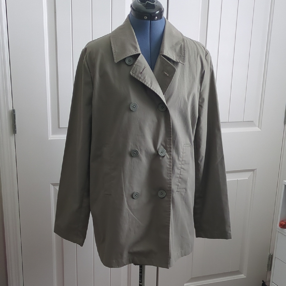 Never Worn Olive Green Old Navy Lightweight Pea Coat
